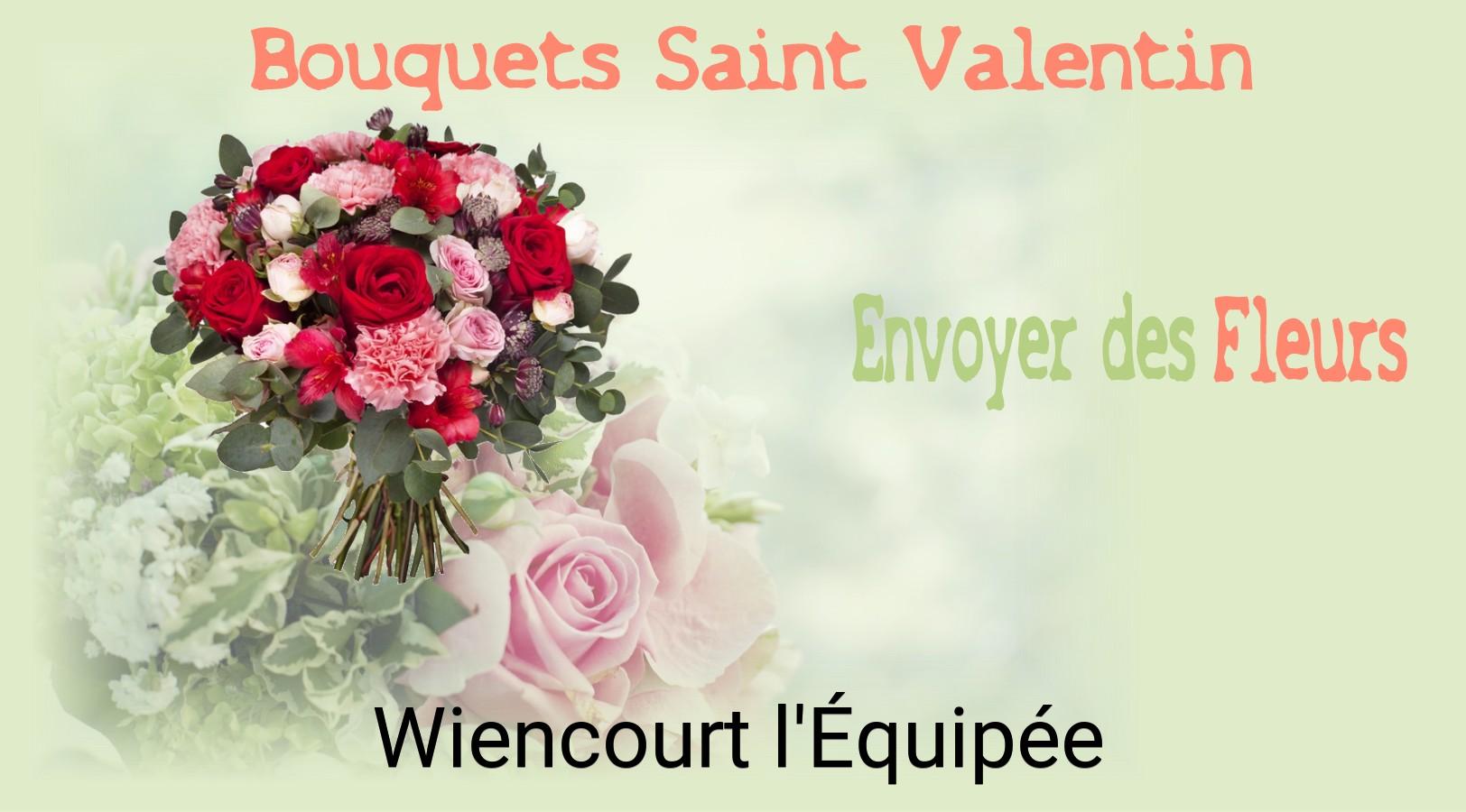 Roses de Saint-Valentin livrées à Wiencourt-l'Équipée